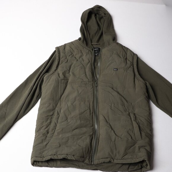 RVCA mens sweatshirt jacket - Picture 1 of 5